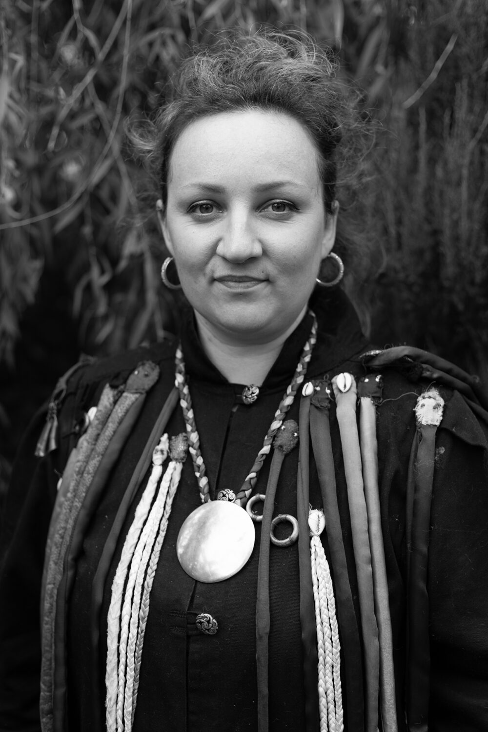 Himmlisches Pferd Mirjam ist Psychologin und Schamanin in den Niederlanden